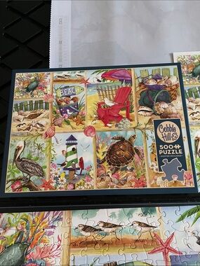 Cobble Hill Day At The Beach 500+ Piece Puzzle